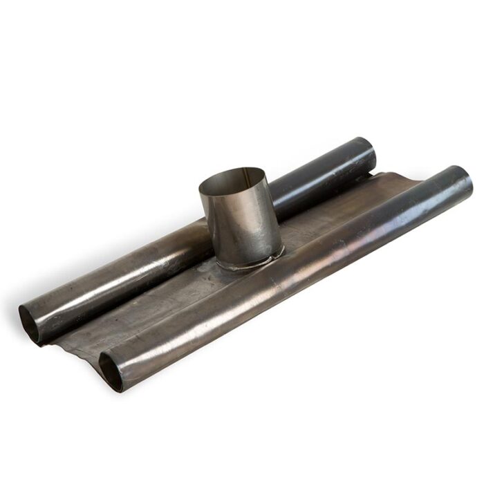 Ø 80 mm 50x50 mm valley with straight collar